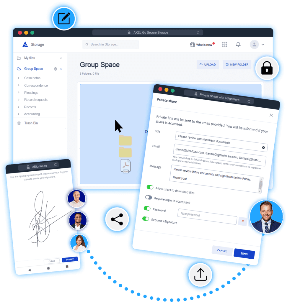 Legal Document Management – Secure File Sharing for Law Firms